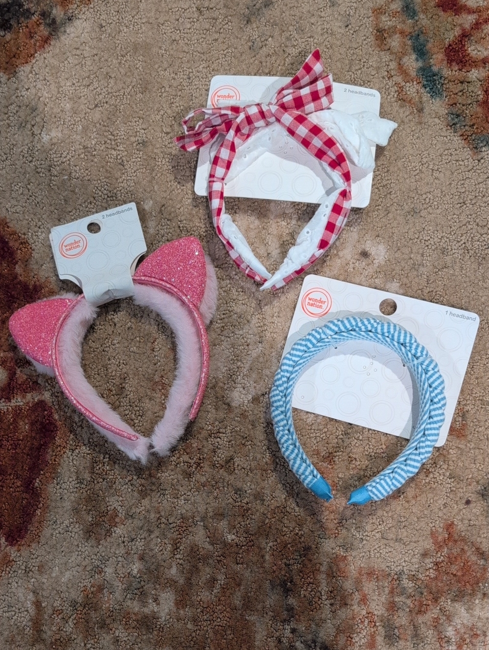 Girls Headbands Lot Of 5 NWT